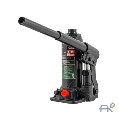 Домкрат бутылочный с клапаном 3т.(h min-170мм.h max-330мм) RF-T90304 DS (51449)